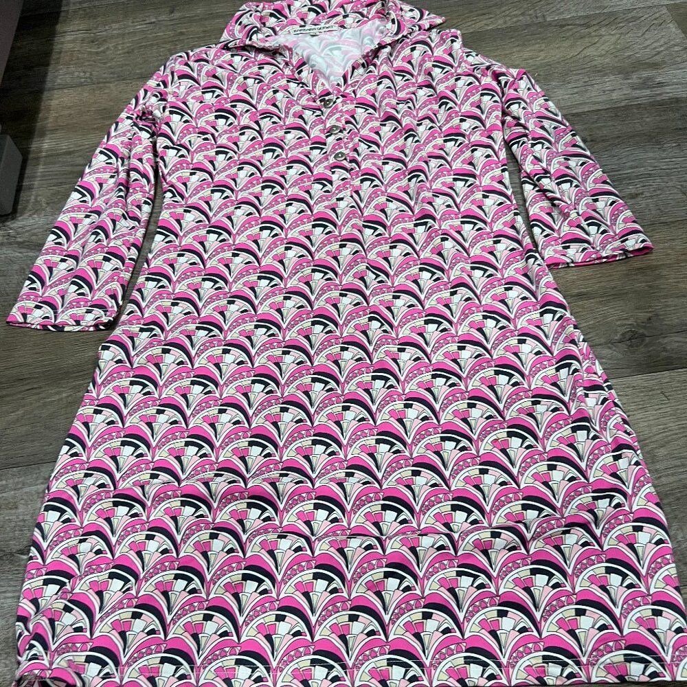 Barbara Gerwit medium‎ pink dress